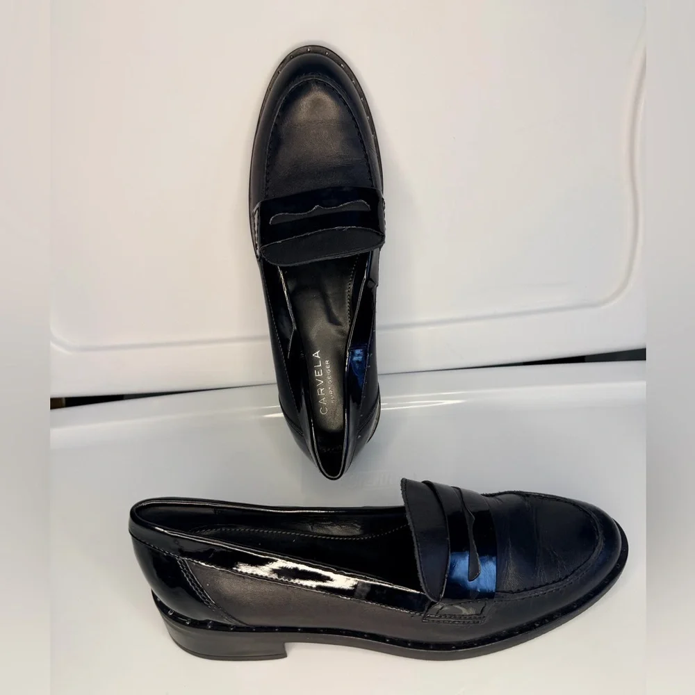 Kurt Geiger carvela Black Loafers - Picture 2 of 6